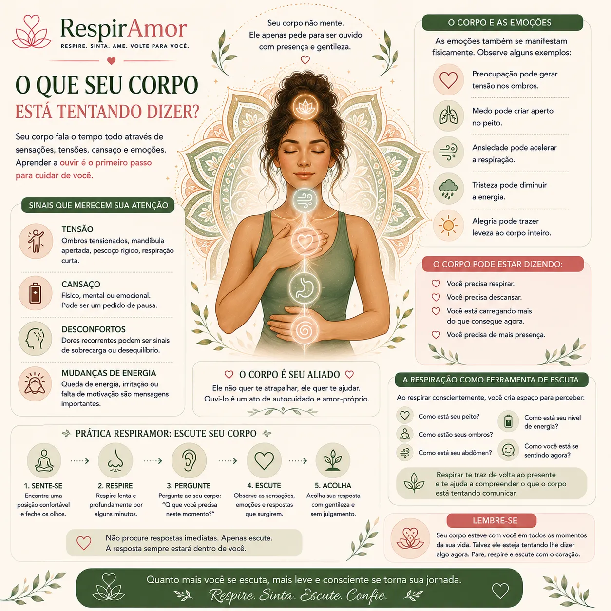 O que seu Corpo está tentando dizer? 8 O que seu Corpo está tentando dizer?