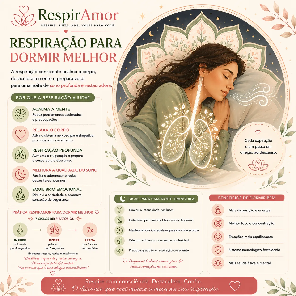 Respiração para Dormir Melhor