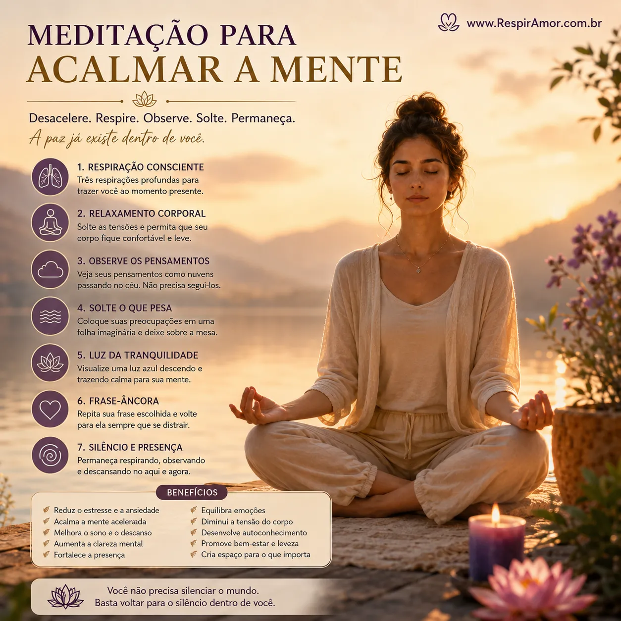 Meditação para Acalmar a Mente